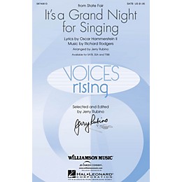 Williamson Music It's a Grand Night for Singing (SATB) SATB arranged by Jerry Rubino