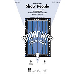 Hal Leonard Show People (from Curtains) SATB arranged by Mac Huff