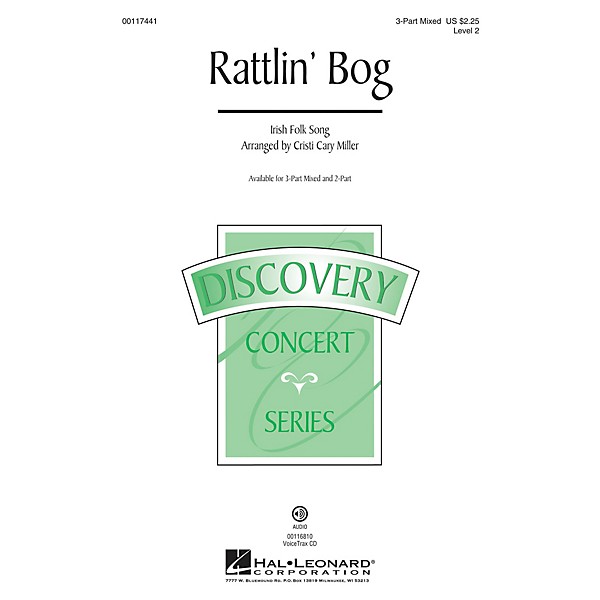 Hal Leonard Rattlin' Bog (Discovery Level 2) 3-Part Mixed arranged by Cristi Cary Miller