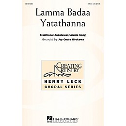 Hal Leonard Lamma Badaa Yatathanna 2PT TREBLE arranged by Joy Ondra Hirokawa