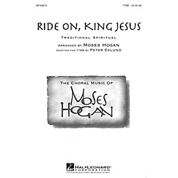 Hal Leonard Ride On, King Jesus TTBB arranged by Moses Hogan