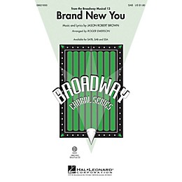 Hal Leonard Brand New You (from 13) SAB arranged by Roger Emerson