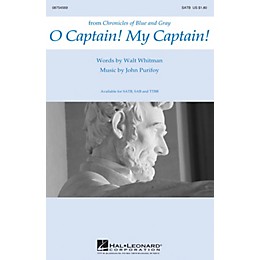 Hal Leonard O Captain! My Captain! SATB composed by John Purifoy