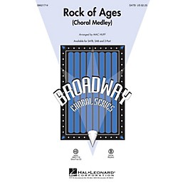 Hal Leonard Rock of Ages (Choral Medley from the Broadway Musical) SATB arranged by Mac Huff
