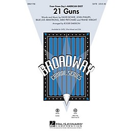 Hal Leonard 21 Guns (from Green Day's American Idiot) SATB arranged by Roger Emerson