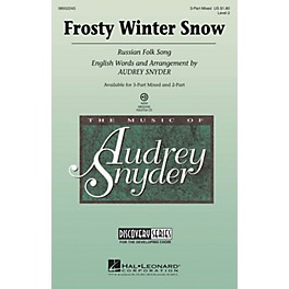 Hal Leonard Frosty Winter Snow (Russian Folk Song) Discovery Level 2 3-Part Mixed arranged by Audrey Snyder