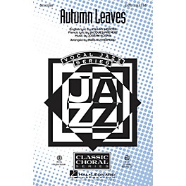 Hal Leonard Autumn Leaves SATB arranged by Paris Rutherford