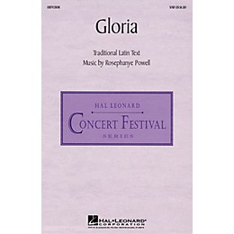 Hal Leonard Gloria SAB composed by Rosephanye Powell