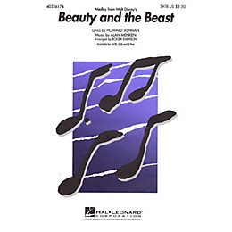 Hal Leonard Beauty and the Beast (Medley) SATB arranged by Roger Emerson