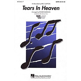 Hal Leonard Tears in Heaven SATB by Eric Clapton arranged by Roger Emerson