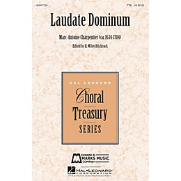Edward B. Marks Music Company Laudate Dominum TTB composed by Marc-Antoine Charpentier edited by H. Wiley Hitchcock