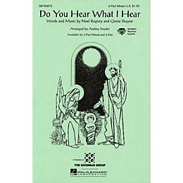 Hal Leonard Do You Hear What I Hear? 3-Part Mixed arranged by Audrey Snyder