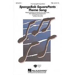 Hal Leonard SpongeBob SquarePants (Theme Song) TTBB arranged by Ryan James