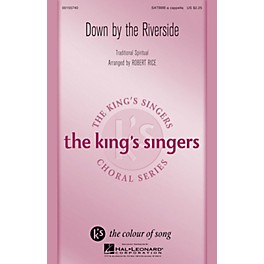 Hal Leonard Down by the Riverside (The King's Singers) SATBBB a cappella arranged by Robert Rice