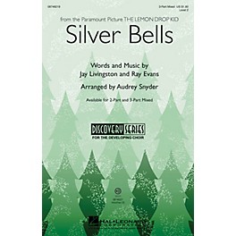 Hal Leonard Silver Bells (Discovery Level 2) 3-Part Mixed by Bing Crosby arranged by Audrey Snyder