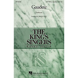 Hal Leonard Gaudete SATTBB A Cappella by The King's Singers arranged by Brian Kay