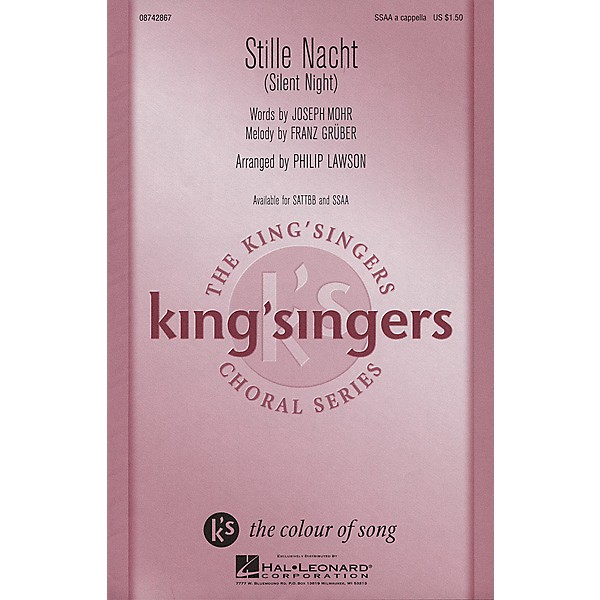 Hal Leonard Stille Nacht (SSAA a cappella) SSAA A Cappella arranged by Philip Lawson