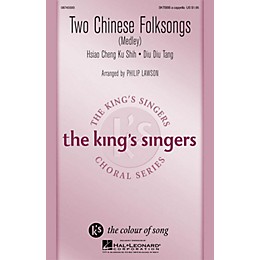 Hal Leonard Two Chinese Folksongs SATBBB a cappella by The King's Singers arranged by Philip Lawson