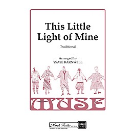 Shawnee Press This Little Light of Mine SSAA A Cappella arranged by Ysaye Barnwell