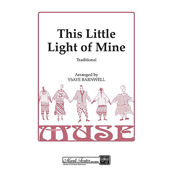 Shawnee Press This Little Light of Mine SSAA A Cappella arranged by Ysaye Barnwell