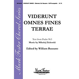 Shawnee Press Viderunt Omnes Fine Terrae SATB a cappella composed by Mikolaj Zielenski