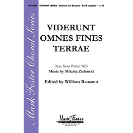 Shawnee Press Viderunt Omnes Fine Terrae SATB a cappella composed by Mikolaj Zielenski