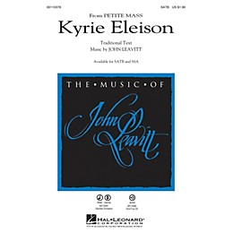 Hal Leonard Kyrie Eleison (from Petite Mass) SATB composed by John Leavitt
