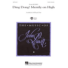 Hal Leonard Ding Dong! Merrily on High SATB arranged by John Leavitt