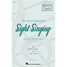 Hal Leonard The Choral Approach to Sight-Singing (Vol. I) Singer's Ed composed by Emily Crocker