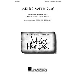 Hal Leonard Abide with Me SATB DV A Cappella arranged by Moses Hogan