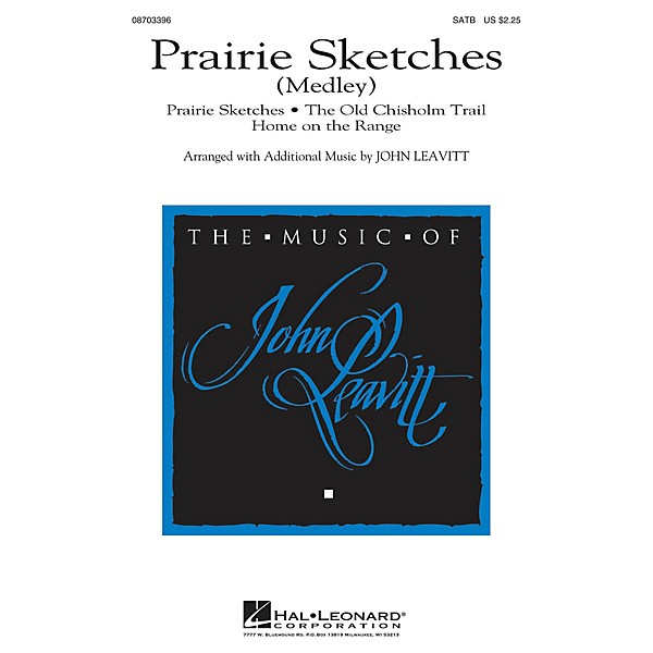 Hal Leonard Prairie Sketches (Medley) SATB arranged by John Leavitt