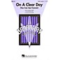 Hal Leonard On a Clear Day (You Can See Forever) SATB a cappella arranged by Steve Zegree thumbnail