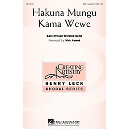 Hal Leonard Hakuna Mungu Kama Wewe SSA arranged by Kirk Aamot