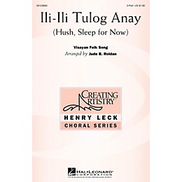 Hal Leonard Ili-ili Tulog Anay 3 Part Treble arranged by Jude B. Roldan