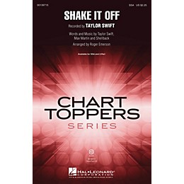 Hal Leonard Shake It Off SSA by Taylor Swift arranged by Roger Emerson