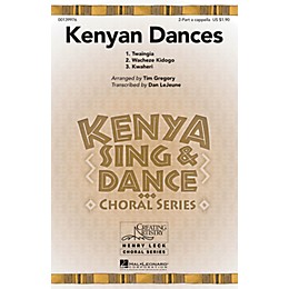 Hal Leonard Kenyan Dances 2PT/SOLO AC arranged by Tim Gregory