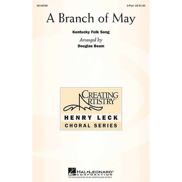 Hal Leonard A Branch of May 2PT TREBLE arranged by Douglas Beam