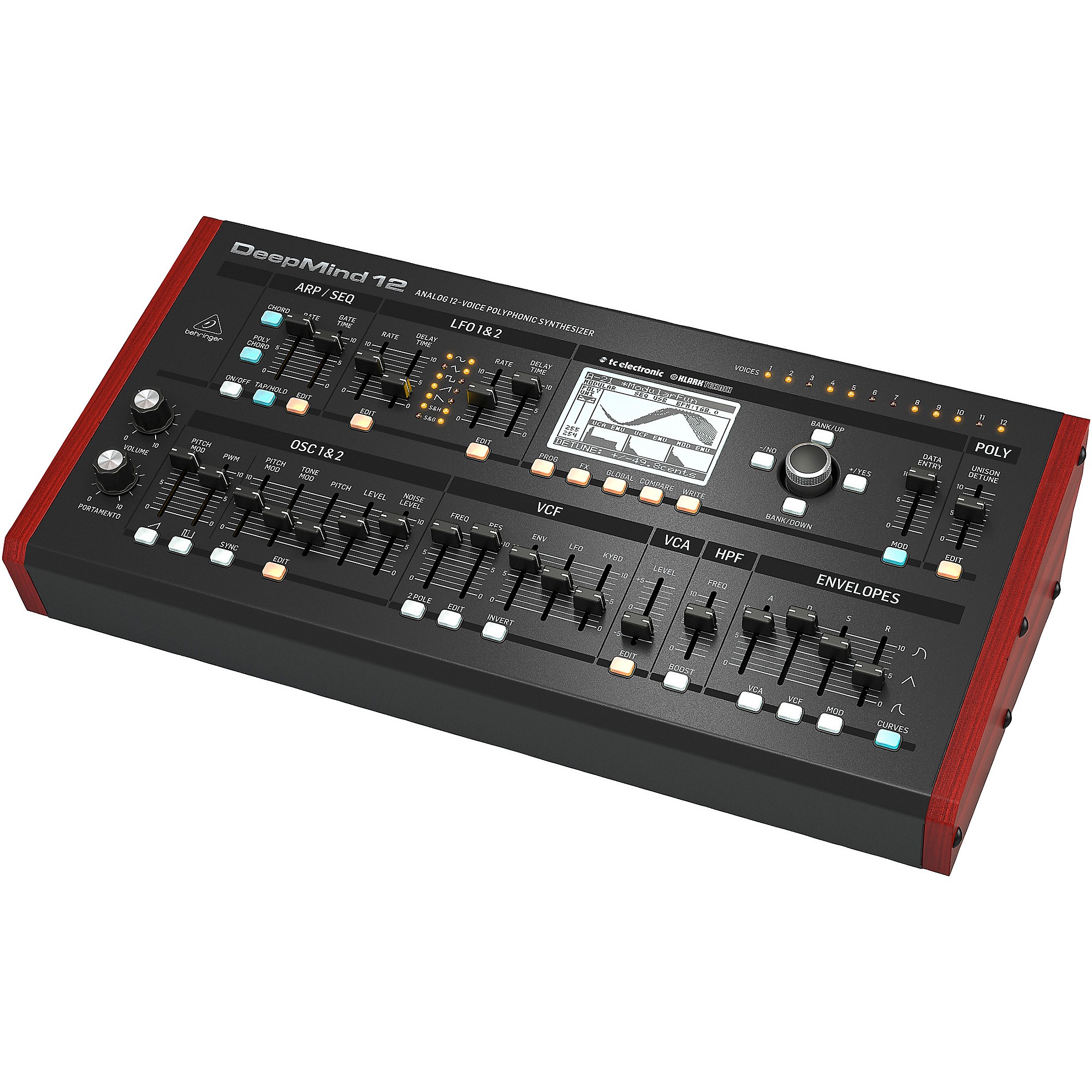 鍵盤楽器 behringer deepmind 12d Behringer DeepMind 12D 12-Voice Polyphonic Desktop
