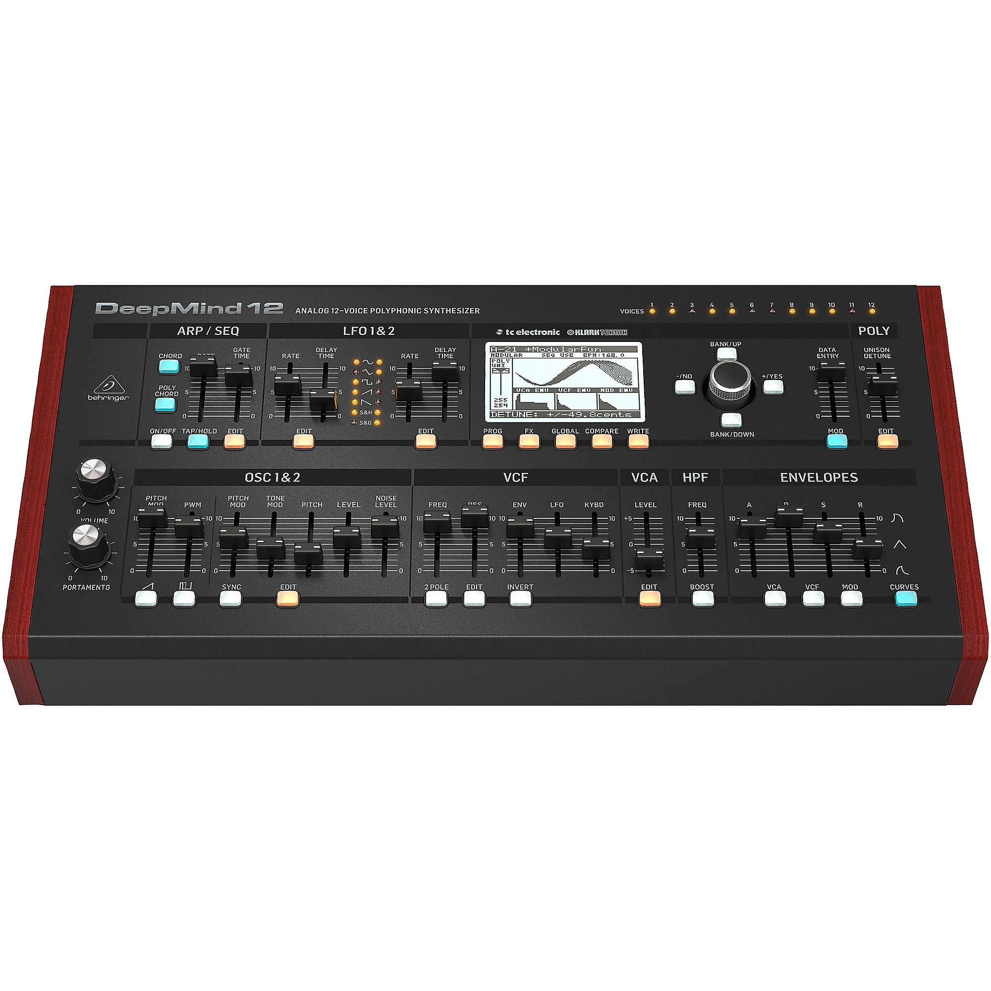Behringer DeepMind 12D 12-Voice Polyphonic Desktop