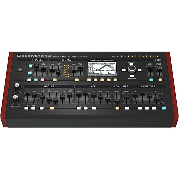 Behringer DeepMind 12D 12-Voice Polyphonic Desktop Synthesizer