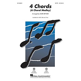 Hal Leonard 4 Chords (A Choral Medley) SATB arranged by Mark Brymer