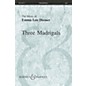 Boosey and Hawkes Three Madrigals SATB composed by Emma Lou Diemer thumbnail