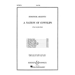 Boosey and Hawkes Two or Three Posies (No. 6 from A Nation of Cowslips) SATB a cappella composed by Dominick Argento