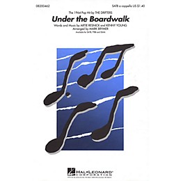 Hal Leonard Under the Boardwalk SATB a cappella by The Drifters arranged by Mark Brymer