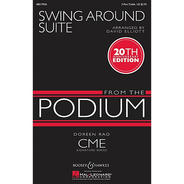 Boosey and Hawkes Swing Around Suite (CME From the Podium) 3 Part Treble arranged by David Elliott