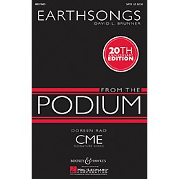 Boosey and Hawkes Earthsongs (CME From the Podium) SATB composed by David Brunner