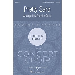 Boosey and Hawkes Pretty Saro SATB a cappella arranged by Franklin Gallo