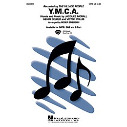 Hal Leonard Y.M.C.A. SATB by The Village People arranged by Roger Emerson