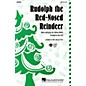 Hal Leonard Rudolph the Red-Nosed Reindeer SATB arranged by Mac Huff thumbnail