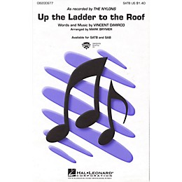 Hal Leonard Up the Ladder to the Roof SATB by The Nylons arranged by Mark Brymer